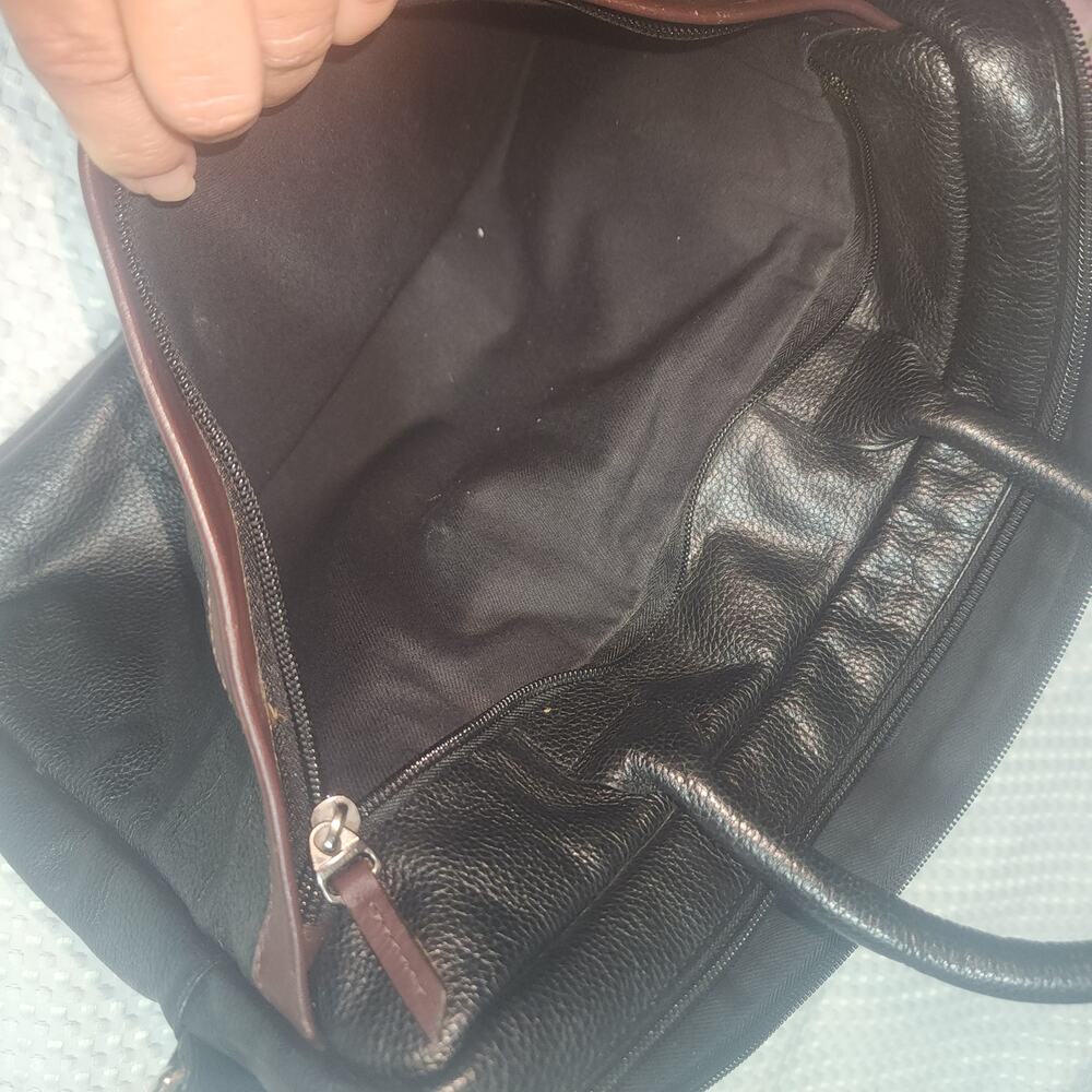ARTURO CALLE EUC LEATHER UNISEX MESSENGER LAPTOP CROSSBODY ORGANIZER BAG - Picture 8 of 14